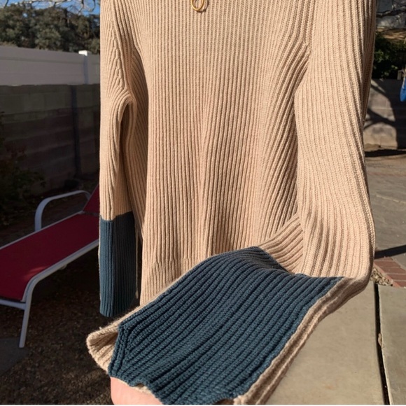 Tory Burch wool cashmere blend sweater size M - Picture 3 of 16